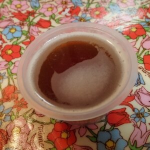 甘さ控えめ☆　梅酒と煮汁で♪　コーヒー寒天